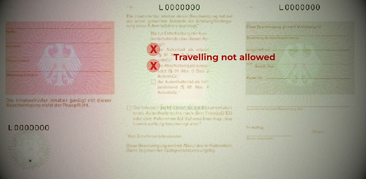 81 Abs 4 Aufenthg Reisen Fiktionsbescheinigung | VISAGUARD